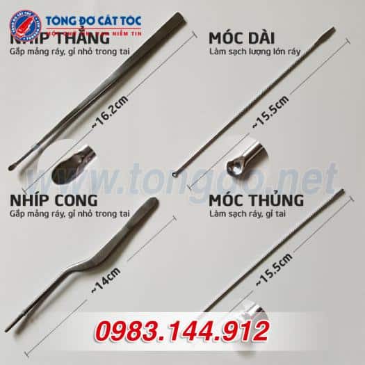 Bộ dụng cụ lấy ráy tai 8 món hộp gỗ 5 Bộ dụng cụ lấy ráy tai 8 món hộp gỗ - Ảnh 5