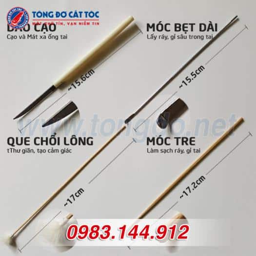 Bộ dụng cụ lấy ráy tai 8 món hộp gỗ 6 Bộ dụng cụ lấy ráy tai 8 món hộp gỗ - Ảnh 6