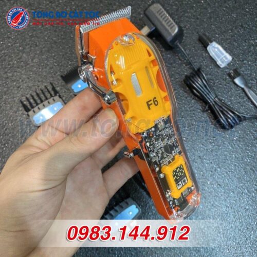 Tông đơ lưỡi kép POP F6(10W 4h) 19 Tông đơ lưỡi kép POP F6(10W 4h) 18 - pop f6 2