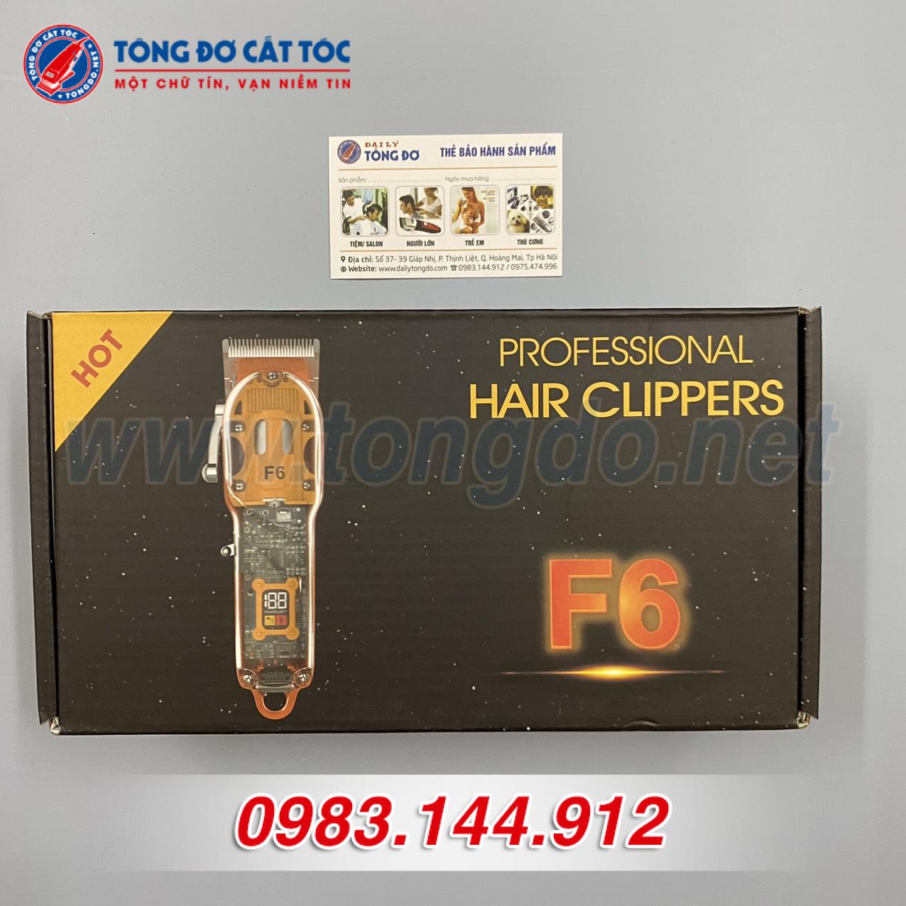 Tông đơ lưỡi kép POP F6(10W 4h) 3 Tông đơ lưỡi kép POP F6(10W 4h) - Ảnh 3