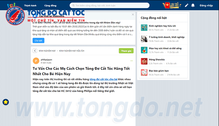 Các mẹ bàn luận gì về tông đơ cắt tóc cho bé webtretho? 7 - cac me ban luan ve tong do cat toc cho be