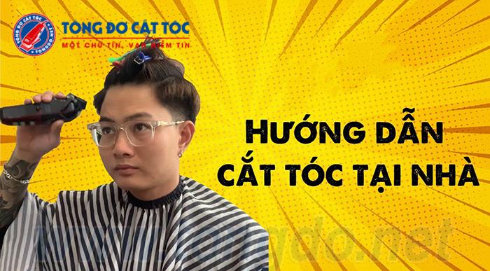 Hướng dẫn tự cắt tóc nam tại nhà bằng tông đơ