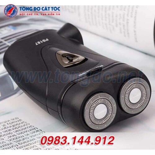 Máy Cạo Râu Sạc Điện 2 Lưỡi Poree PS187 9 - cao rau ps 187 1