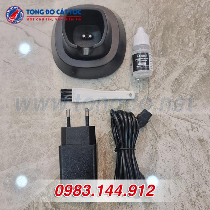Tông đơ cắt tóc Kemei 2296 (5W 3,5H) 5 Tông đơ cắt tóc Kemei 2296 (5W 3,5H) - Ảnh 5