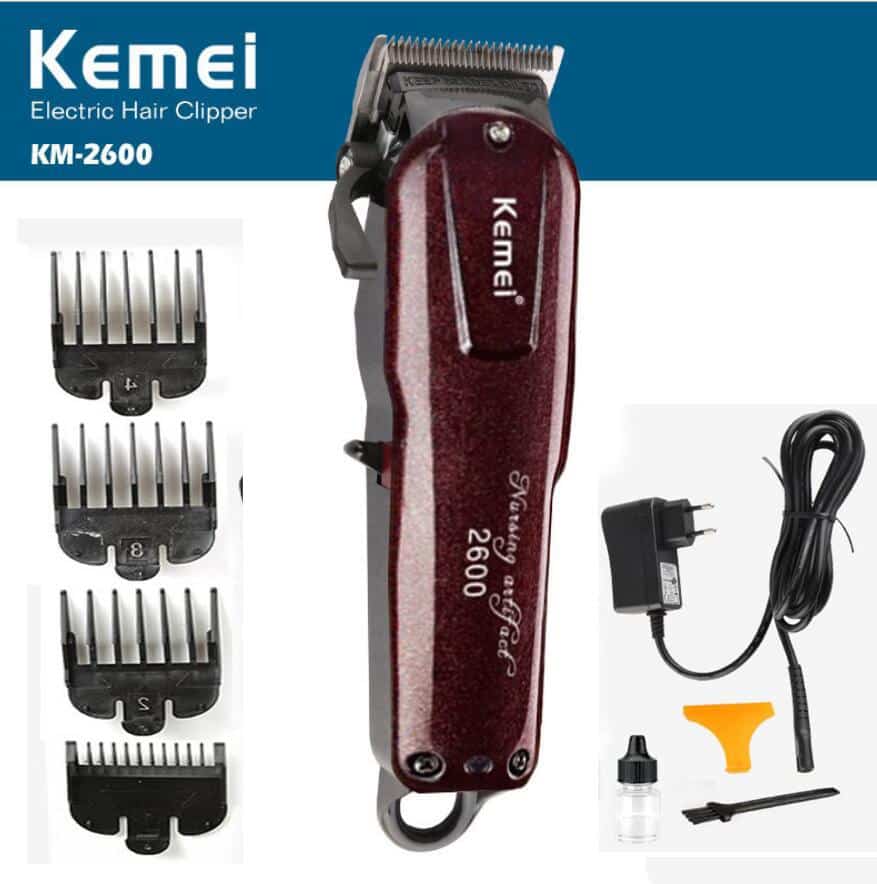 Top 5 Tông Đơ Cắt Tóc tốt được ưa chuộng nhất hiện nay 5 Kemei KM-2600