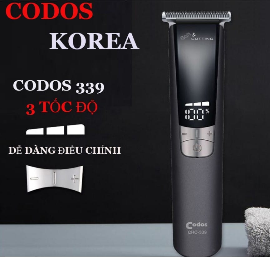 Tông đơ chấn viền Codos CHC-339