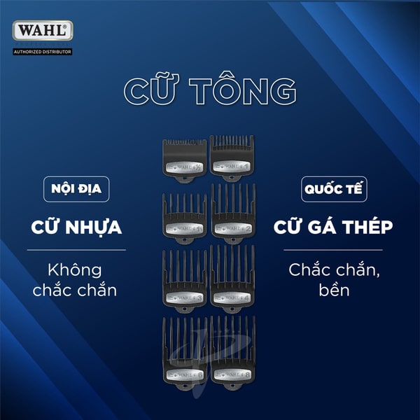 Sự Khác Nhau Giữa Tông Đơ WAHL Bản Nội Địa Và Bản Quốc Tế