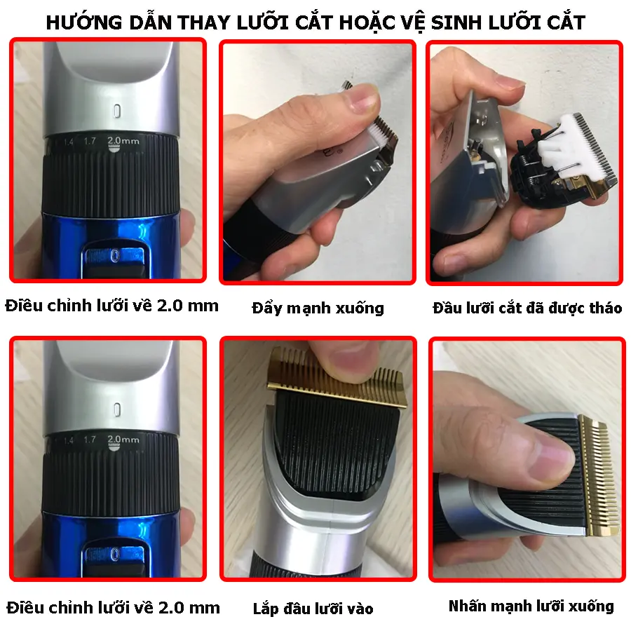 Cách Vệ Sinh Tông Đơ Đúng Cách và An Toàn 5 Cách Vệ Sinh Tông Đơ Đúng Cách và An Toàn