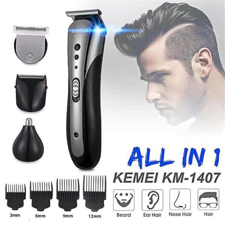 Tông Đơ Tốt Nhất Dưới 500.000 VND: Đánh Giá và So Sánh 19 Tông Đơ Cắt Tóc Kemei KM-1407
