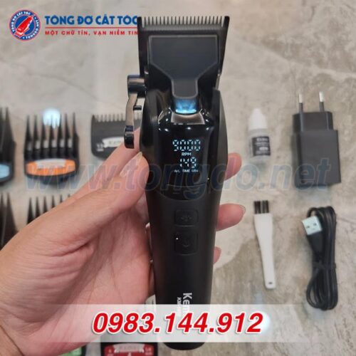 Tông đơ cắt tóc Kemei KM-1858 (10W - 6H) 26 - KM 1858 2