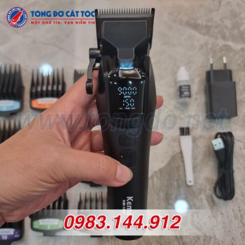 Tông đơ cắt tóc Kemei KM-1858 (10W - 6H) 24 - KM 1858 3