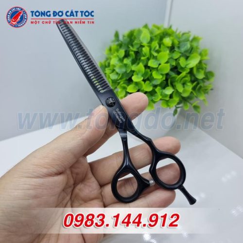 Kéo tỉa wahl đen trơn – W01