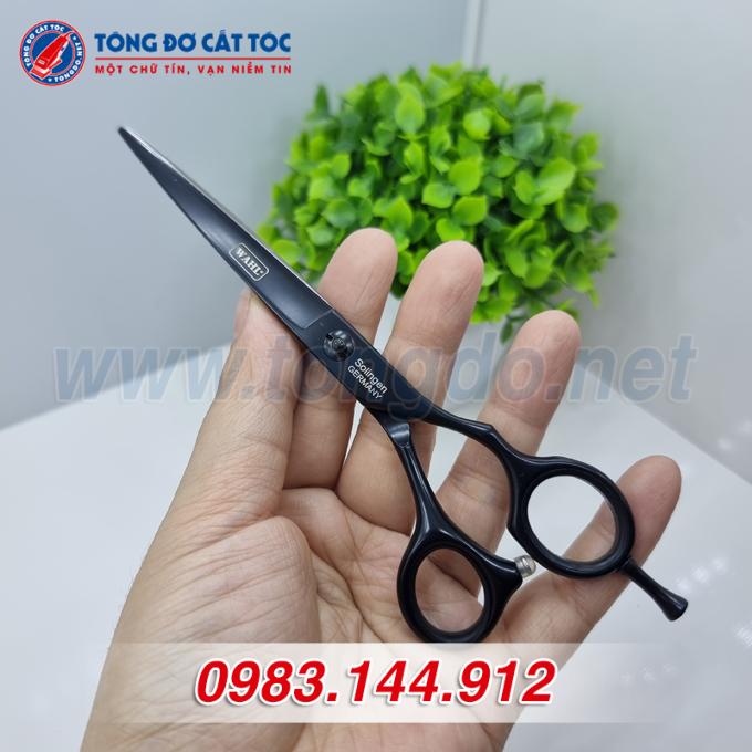 Bộ kéo cắt tỉa wahl đen trơn – W01 3 Bộ kéo cắt tỉa wahl đen trơn – W01 - Ảnh 3