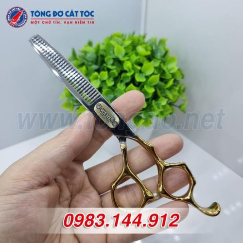 Bộ kéo cắt tỉa wahl trơn tay vàng – W05 7 - wahl tron 2