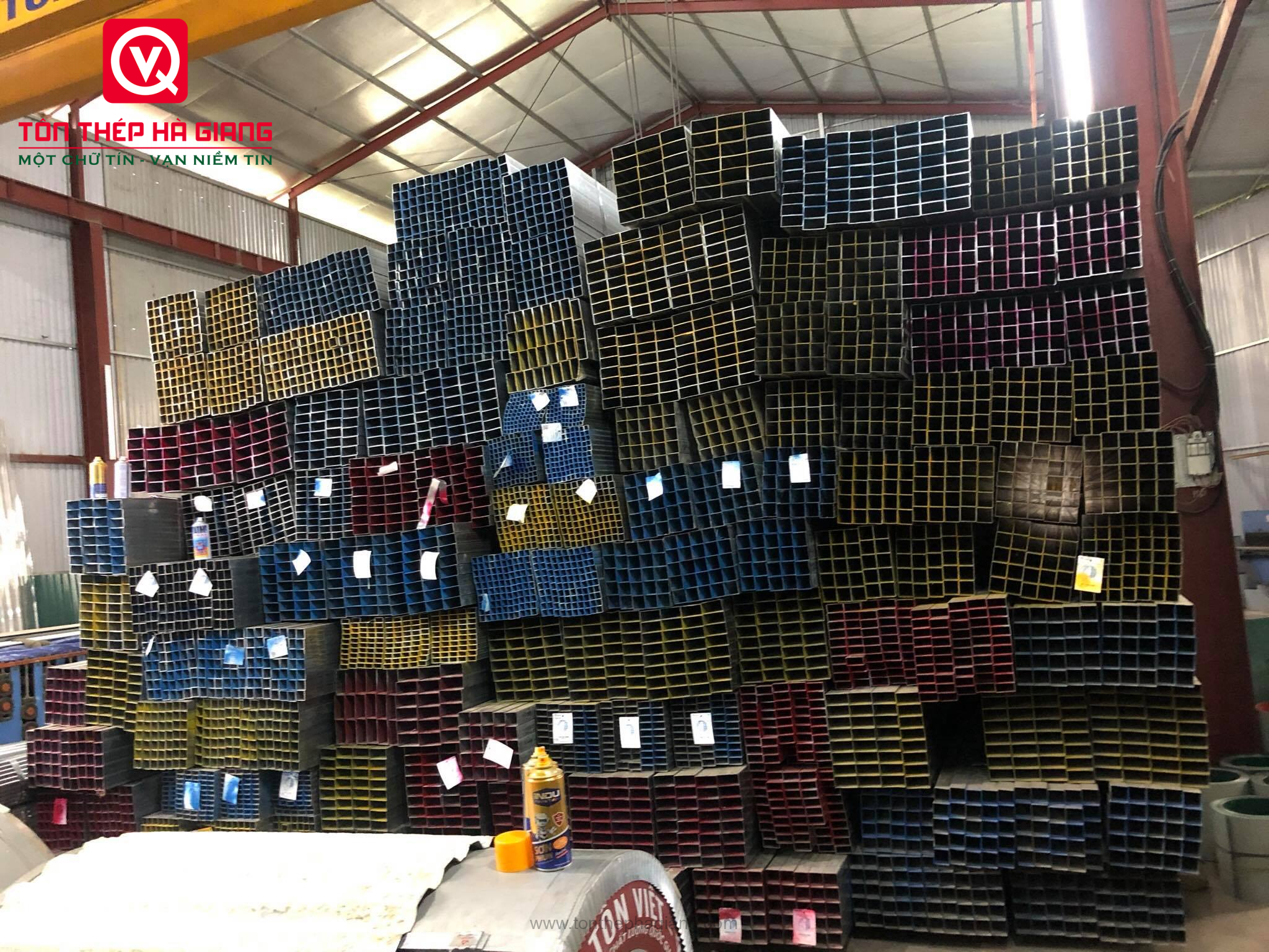 Thép ống hộp mạ kẽm