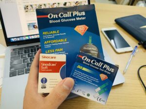 "Máy đo đường huyết On Call Plus