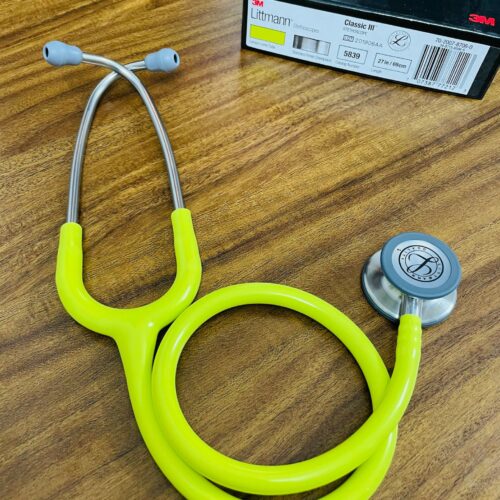 Ống Nghe Littmann Classic 3 mã 5839 màu vàng chanh