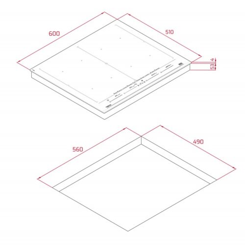 Bếp từ Teka IZF 68700 MST BK 112500037 4 bep tu teka izf 68700 mst bk 2