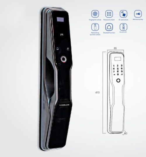 Khóa vân tay Kassler KL-868 APP 3 khoa cua dien tu kassler kl 868 app