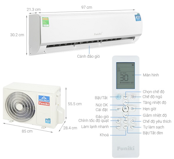 dieu-hoa-1-chieu-funiki-hsc18tmu-4 thông số kỹ thuật Điều Hòa 1 chiều Funiki HSC18TMU