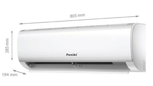 Điều hòa 1 chiều Funiki HSH10TMU 3 kích thước Điều hòa Funiki HSH10TMU