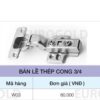 Bản lề thép cong 3/4 Eurogold W03 2 Bản lề thép cong 3/4 Eurogold W03
