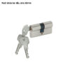 Ruột khóa 2 đầu Hafele 916.96.040, 80mm Đồng thau 1 Ruột khóa 2 đầu Hafele 916.96.040, 80mm Đồng thau