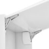 Bộ tay nâng Free Flap 1.7 Hafele 493.05.822 nắp trắng 1 Bộ tay nâng Free Flap 1.7 Hafele 493.05.822 nắp trắng