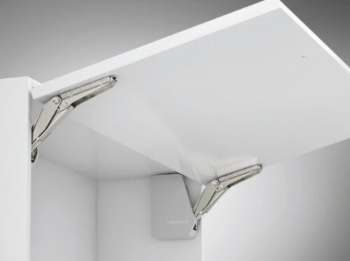 Bộ tay nâng Free Flap 1.7 Hafele 493.05.831 nắp xám 3 Bộ tay nâng Free Flap 1.7 Hafele 493.05.831 nắp xám
