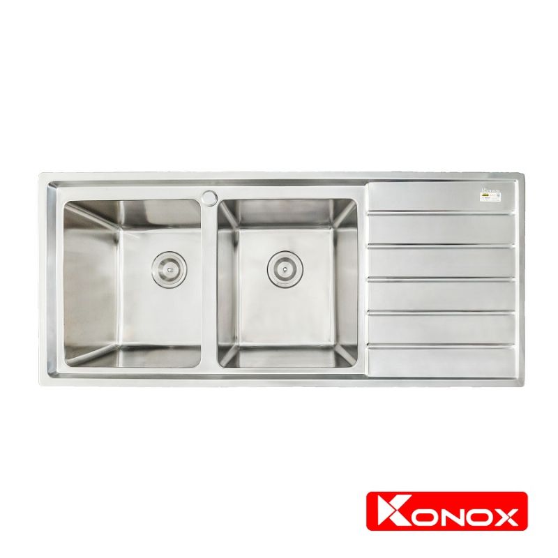 Chậu rửa chén bát Konox Premium KS11650 2B Bàn phải Chậu rửa chén bát Konox Premium KS11650 2B Bàn phải