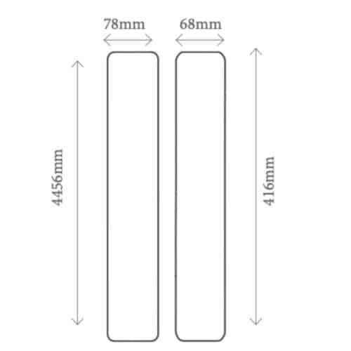 Khóa thông minh Avolock AL-83FRVT-B 3 Kích thước khóa thông minh Avolock AL-83FRVT-B