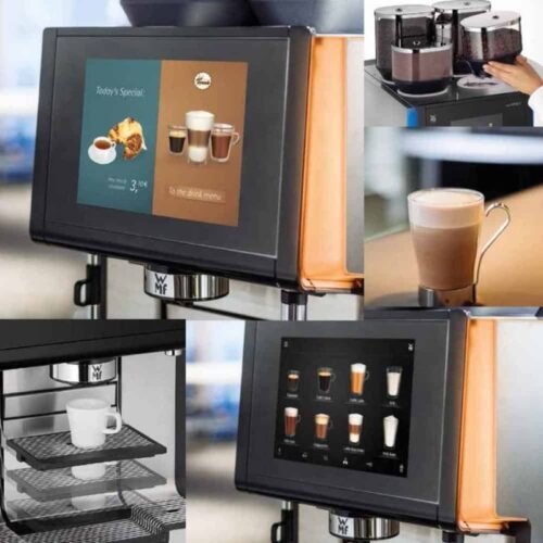 Máy pha cafe chuyên nghiệp WMF 9000 S+ 4 Bảng điều khiển máy pha cafe chuyên nghiệp WMF 9000 S+