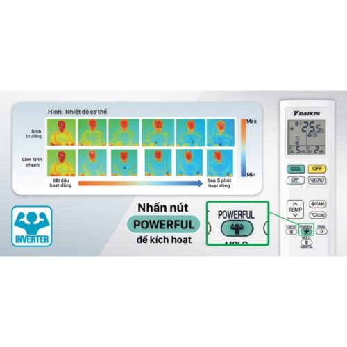 Máy lạnh Daikin Inverter 2.5 Hp FTKB60YVMV 3 Ảnh máy lạnh Daikin Inverter 2.5 Hp FTKB60YVMV