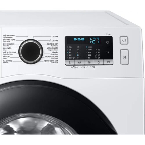 Máy Giặt Samsung Inverter 10 Kg WW10TA046AE/SV cửa trước 4 Bảng điều khiển máy Giặt Samsung Inverter 10 Kg WW10TA046AE / SV cửa trước