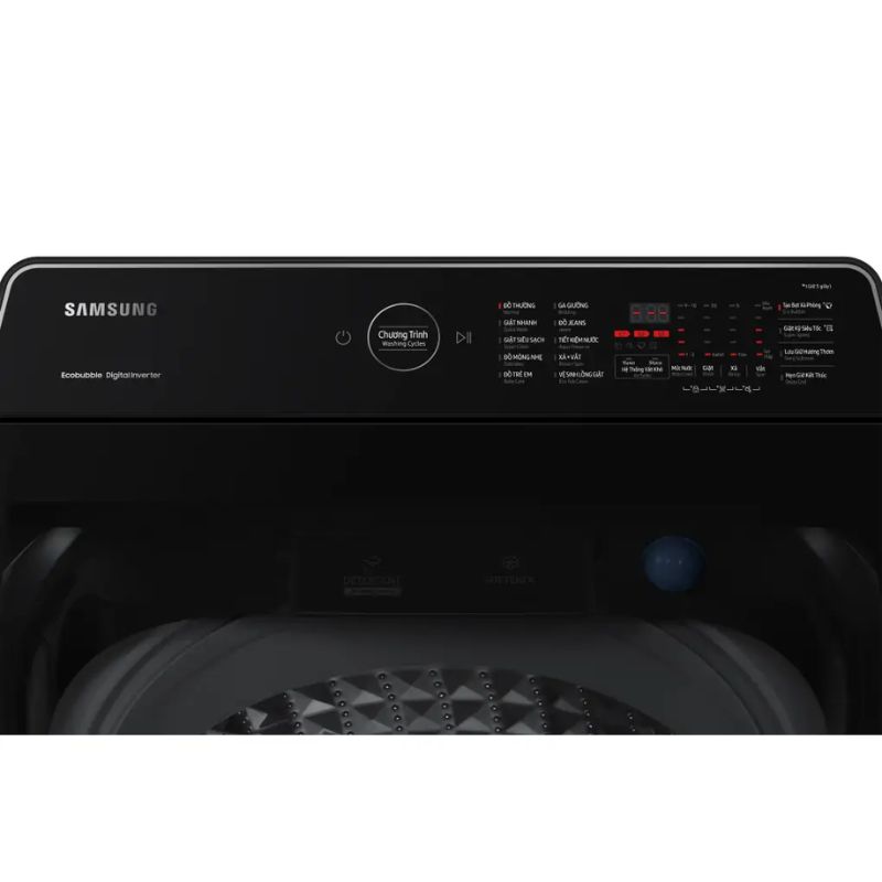 Bảng điều khiển máy Giặt Samsung Inverter 14 kg WA14CG5745BVSV cửa trên Bảng điều khiển máy Giặt Samsung Inverter 14 kg WA14CG5745BVSV cửa trên