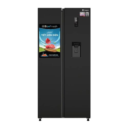 Tủ Lạnh 2 cánh side by side Inverter 458 Lít Casper RS-460PBW