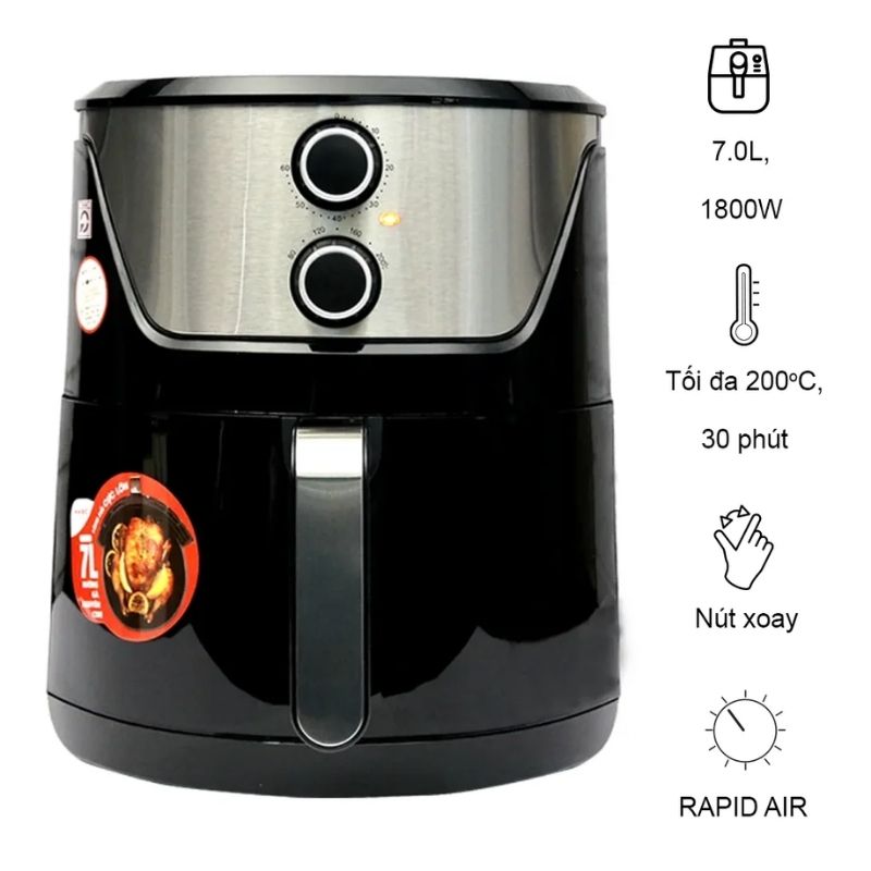 Nồi chiên nướng không dầu Magic AC-120 Nồi chiên nướng không dầu Magic AC-120
