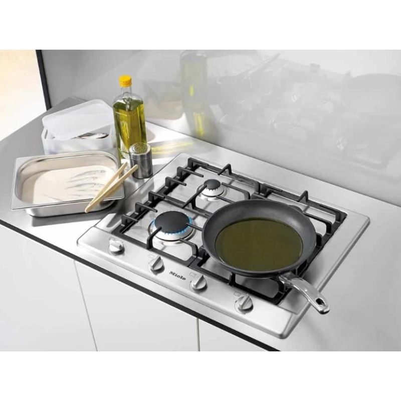 Ảnh bếp Gas Miele 4 vùng nấu KM 2010 G lắp âm Ảnh bếp Gas Miele 4 vùng nấu KM 2010 G lắp âm