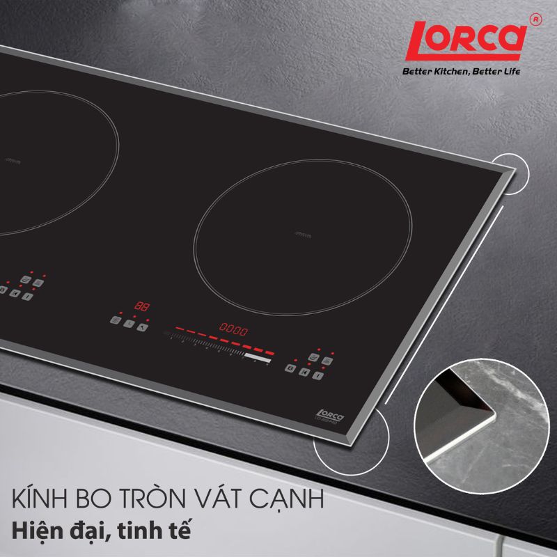 HÌNH ẢNH BẾP TỪ ĐÔI LORCA LCI 889 PRO HÌNH ẢNH BẾP TỪ ĐÔI LORCA LCI 889 PRO