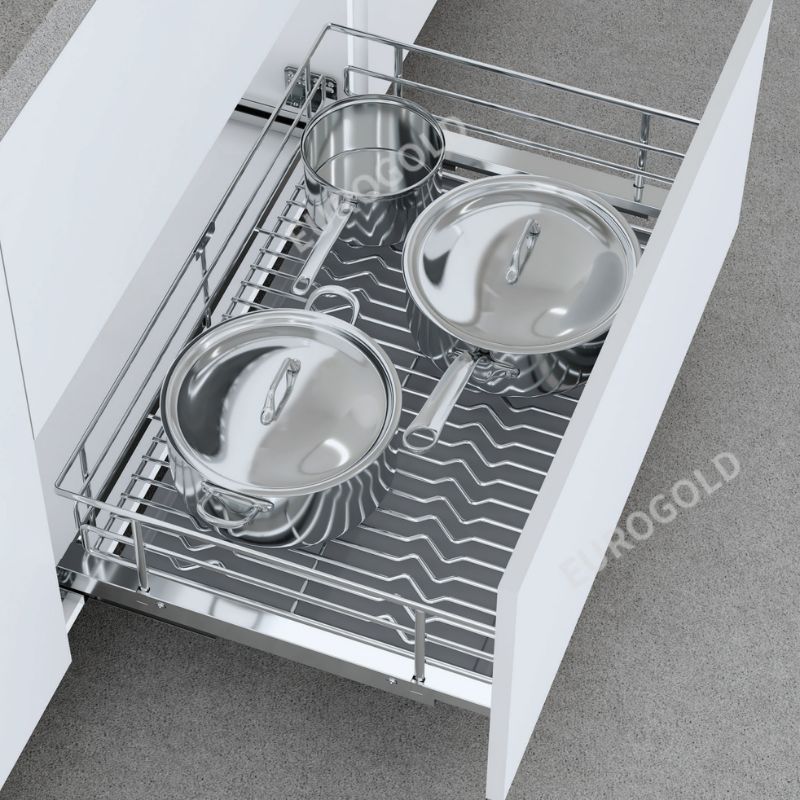 Giá xoong nồi nan oval âm tủ Eurogold EPV5075F Giá xoong nồi nan oval âm tủ Eurogold EPV5075F