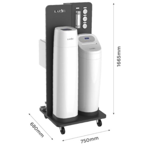 Lọc tổng trung tâm cao cấp Karofi WHF - E666 (Plus) 3 Kích thước Lọc tổng trung tâm cao cấp Karofi WHF - E666