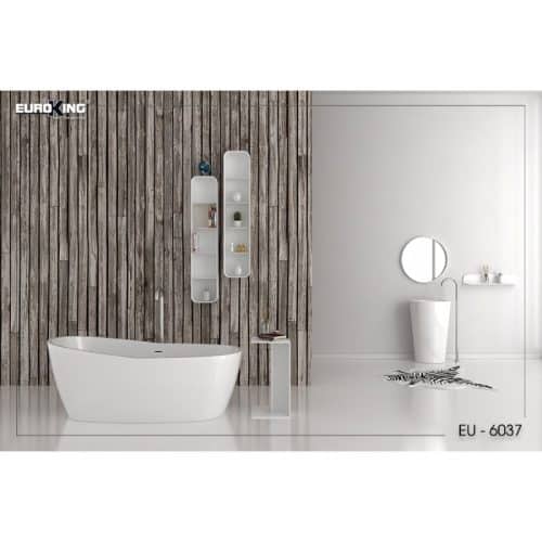 Ảnh bồn tắm Louise EuroKing không massage EU-6037 White