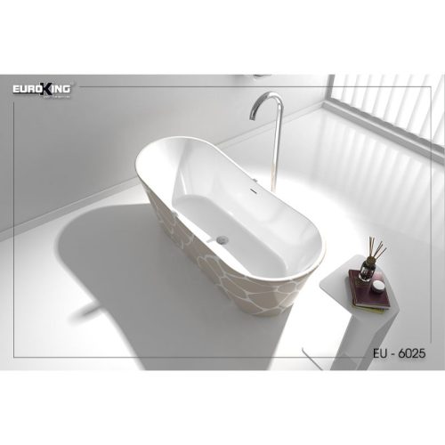 Ảnh bồn tắm Cindy EuroKing không massage EU-6025 HOA