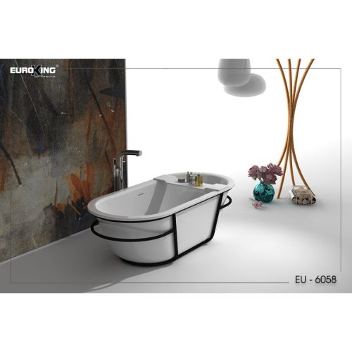 Bồn tắm EuroKing không massage EU-6058 White 4 Ảnh bồn tắm EuroKing không massage EU-6058 White