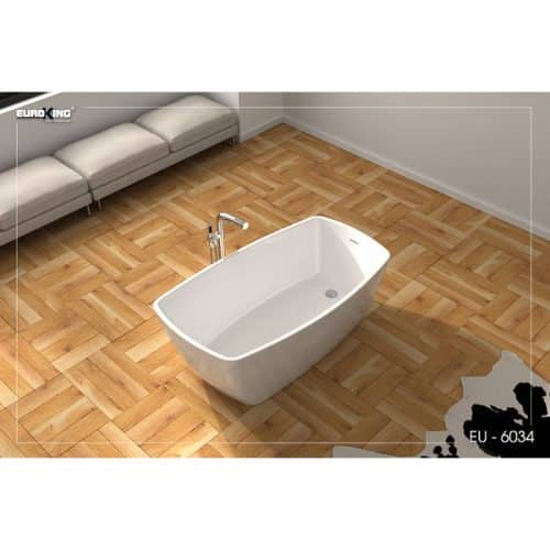 Ảnh bồn tắm Susan EuroKing không massage EU-6034 White