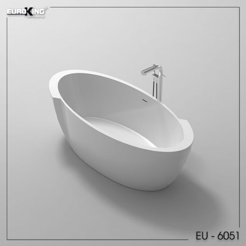 Bồn tắm EuroKing không massage EU-6051White Matt