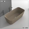Bồn tắm EuroKing không massage EU-6054 Nâu/Xám