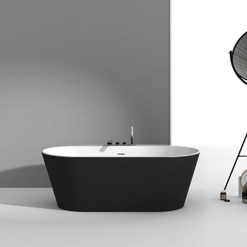 Bồn tắm EuroKing không massage EU-6057 Nhám/Đen