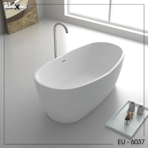Bồn tắm Louise EuroKing không massage EU-6037 White