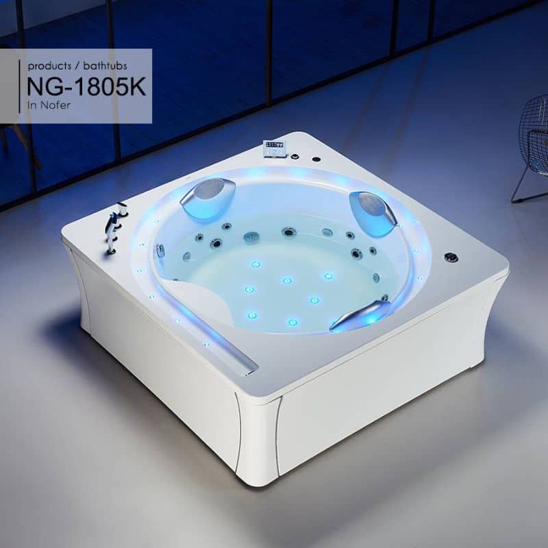 Bồn tắm massage Nofer NG 1850K Bồn tắm massage Nofer NG 1850K